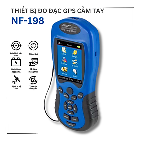 Thiết bị đo đạc GPS NF-198: Độ chính xác cao, màn hình màu lớn, tính năng đo diện tích và chiều dài đa dạng, tích hợp Maps, sử dụng trong môi trường tối và pin sạc lithium bền bỉ – giải pháp toàn diện cho đo lường đất đai - Hàng Nhập Khẩu