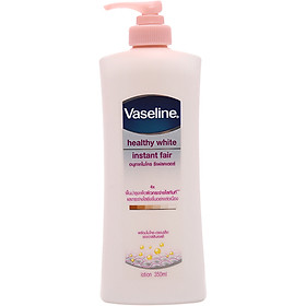 Sữa Dưỡng Thể 350Ml Vaseline Dưỡng Ẩm Sáng Da Instant Radiance Vi Chất Phản Quang Giúp Da Sáng Tức Thì Gấp 4 Lần