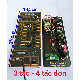 Mạch loa kéo 14,5cm x 35cm có lựa chọn Mic vs không có Mic