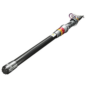 Cần câu máy rút carbon PEARL 2m1/2m4/2m7/3m, cần câu cá rút gọn, cần câu lure rút máy đứng, cần câu cá xếp gọn