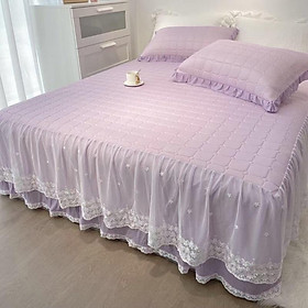 Mua Chiếu điều hoà cao su non cao cấp viền bèo công chúa mẫu mới_ hàng loại 1_ chất liệu cao su non dầy dặn mát lạnh