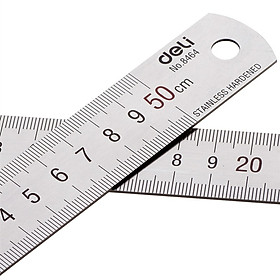 Thước Thép Không Gỉ Deli 8464