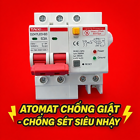 Aptomat Chống Giật Chống Sét 63A – Giải Pháp An Toàn Điện Cho Cả Ngôi Nhà