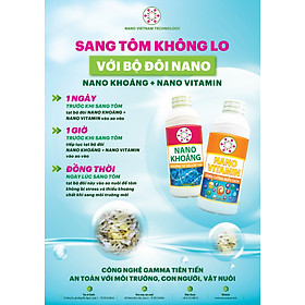Bộ Đôi Sang Tôm Không Lo Nano Vietnam Tech Hỗ Trợ Giảm Thiếu Khoáng Chất Khi Tôm Sang Môi Trường Khác