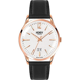 Đồng Hồ Unisex Dây Da Bò Henry London HL41 JS 0038 RichMond