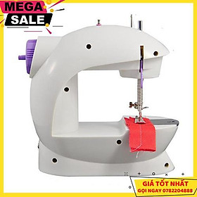 Mua Máy May Mini Gia Đình Nhỏ Gọn Tiện Dụng Có Đèn Led Sáng Sử Dụng Dễ Dàng  - Giao Hàng Toàn Quốc