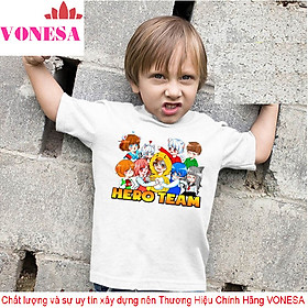 Áo thun Nam Nữ Vonesa, áo phông Unisex Nam Nữ có Size từ 25-84kg B1