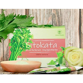 Bột Cần Tây SITOKATA Giảm Cân - Đẹp Da COMBO 2 hộp ( Tặng kèm chai + cẩm nang giảm cân 7 Ngày)