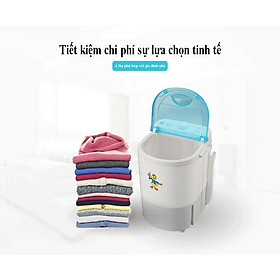 Mua Máy giặt mini cao cấp Máy giặt vắt quần áo gia dụng mini Giá rẻ đặc biệt phù hợp dành cho học sinh sinh viên giặt riêng đồ lót đồ cho em bé
