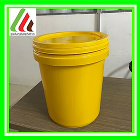 Mua Xô/thùng nhựa 18L An Thiên chất lượng dày dặn chắc chắn - an toàn - khớp nắp thông minh