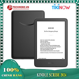 Máy đọc sách New Kindle 2024, 16Gb Mới nguyên Seal - Hàng chính hãng