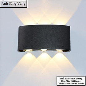 Đèn trang trí hắt tường 2 đầu 6w chống nước TN188 cao cấp