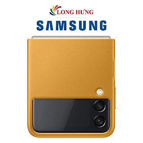 Ốp lưng da Samsung Leather Cover Samsung Galaxy Z Flip3 EF-VF711 - Hàng chính hãng