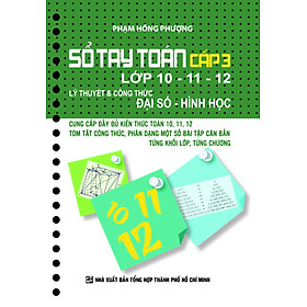 Hình ảnh Sổ Tay Toán Cấp 3
