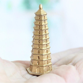 Mô hình tháp 9 tầng dùng trang trí tiểu cảnh, terrarium, DIY