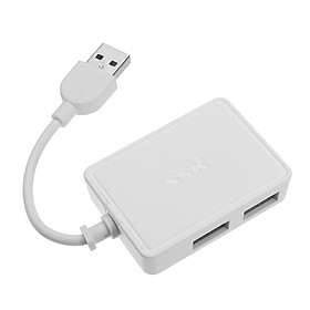 HUB chia USB 1 ra 4 SSK SHU200 chuẩn 2.0 màu ngẫu nhiên HÀNG CHÍNH HÃNG