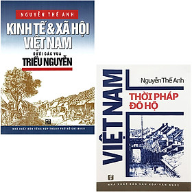 Nơi bán Bộ 2 Cuốn Sách Lịch Sử Tác Giả Nguyễn Thế Anh : Kinh Tế Và Xã Hội Việt Nam Dưới Các Vua Triều Nguyễn + Việt Nam Thời Pháp Đô Hộ - Giá Từ -1đ