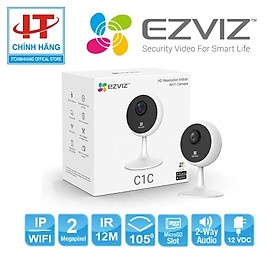 Camera EZVIZ C1C IP hồng ngoại không dây 2.0 Megapixel EZVIZ CS-C1C-D0-1D2WFR - Hàng Chính Hãng