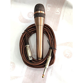 Micro karaoke có dây - MT3600-dây micro dài 6 mét-hút âm tốt-jack cắm 6.5 ly