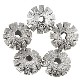 50pcs Metal Silver Flower Small Loose Spacer Beads Jewelry Making Findings