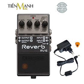 Mua Phơ Guitar Boss RV-6 Reverb Graphic Equalizer - Bàn Đạp Fuzz Pedals Effects RV6 Hàng Chính Hãng - Kèm Móng Gẩy DreamMaker