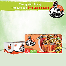 Thùng Viên Gia Vị Thịt Kho Tàu Gold 126g Ông Chà Và 80 Hộp Siêu Tiết Kiệm Dễ Dùng Và Tiện Lợi Thích Hợp Cho Quán Ăn