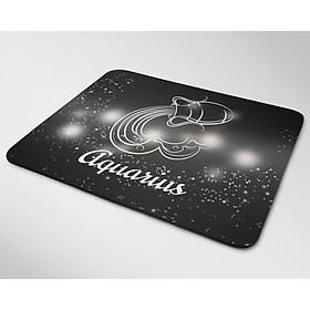 Mua Miếng lót chuột mẫu Cung hoàng đạo Aquarius (Đen)