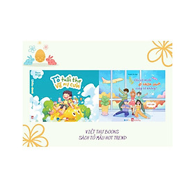Sách - Tô Màu Cậu Có Muốn Đi Chữa Lành Cùng Tớ Không + Tô Tuổi Thơ Vẽ Vụ Cười - Combo 2 Cuốn - Việt Thư