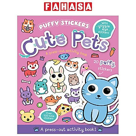 Sách ngoại văn: Puffy Sticker - Cute Pets - Grantham Book Services