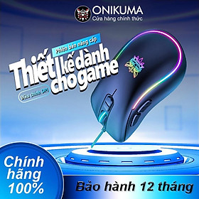 Mua Chuột chơi game có dây ONIKUMA CW907 màu đen với đèn RGB  Hàng chính hãng 