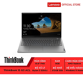Mua Laptop Lenovo ThinkBook 15 G3ACL 21A400CHVN R3-5300U|8GB|512GB|AMD Radeon|15.6   FHD|WIN11 - Hàng chính hãng