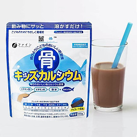 Bột canxi cá tuyết Fine cho trẻ em Nhật Bản (140g) - Tặng túi zip 3 kẹo mật ong Senjaku