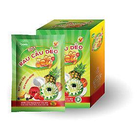 Bột rau câu dẻo Jelly Rovin Hộp 12 gói x 10g