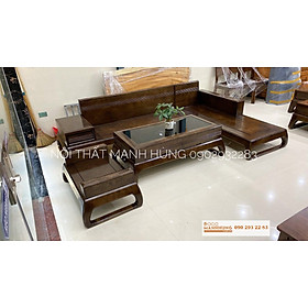 Mua Bộ sofa góc gỗ sồi chân quỳ SF 12.9