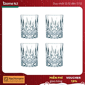 Bộ 4 ly pha lê Nachtmann Noblesse - Hàng chính hãng Đức