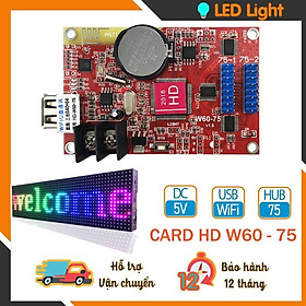 Mua MẠCH W60 - 75 - Card USB Wifi điều khiển LED ma trận Full màu.