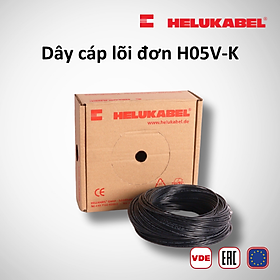 Dây cáp lõi đơn HELUKABEL H05V-K | Hộp 100m