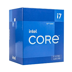 Bộ vi xử lý CPU Intel Core i7-12700  Socket Intel LGA 1700 - Hàng Chính Hãng
