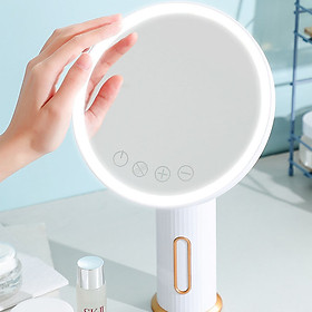 Gương trang điểm kèm đèn LED cao cấp tiện ích đa năng - Gương Để bàn phím ấn Thông minh có Đèn LED hiện đại PR22 Giao màu ngẫu nhiên
