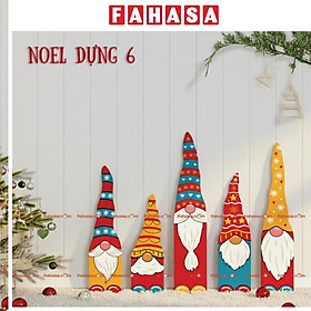 Set Gỗ Dựng Tường - Trang Trí Giáng Sinh - 70 x 15 x 10 cm - Bách Mộc 6