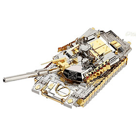 Mô hình kim loại lắp ráp 3D Piececool Xe Tăng M1A2 Sep Tusk II