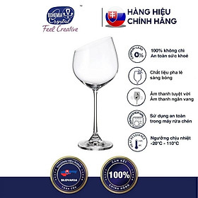 Mua Ly rượu vang pha lê Tiệp Khắc vát miệng 500 ml ( Cực sang )