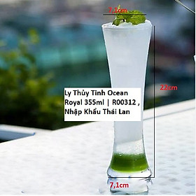 Ly Thủy Tinh  Royal 355ml | R00312 , Nhập Khẩu Thái Lan