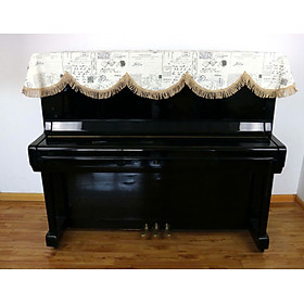 Khăn phủ đàn piano điện, piano cơ sang trọng chống bụi chống xước - Hàng chính hãng