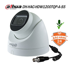 Camera Dome 2MP 1080P tích hợp mic Dahua DAHUA DH-HAC-HDW1200TQP-A-S5 hàng chính hãng