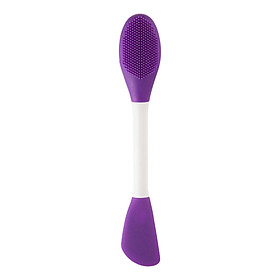 Silicone  Brush Double-Headed Beauty Tool pink with brush