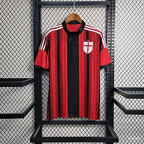 Áo Bóng Đá Retro AC Milan 2014 - Sân Nhà bản cao cấp vải Cotton Polyester