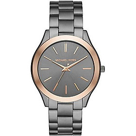 Michael Kors Men's Slim Runway Quartz Watch with Stainless Steel Strap