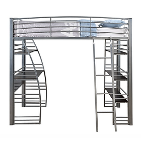 Mua GIƯỜNG TẦNG THÔNG MINH KHUNG SẮT CÓ BÀN HỌC OHAHA - GTS007