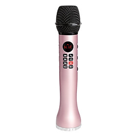 Mua Microphone Karaoke Kèm Loa Có Ghi Âm L598Hong Sotate -  Hàng Nhập Khẩu